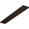 Ekena Millwork 3"W x 20"D Logan Hidden Support Steel Bracket w/ 16" Support Depth, Hammered Brown BKTM03X20LOHBR - alternate 1